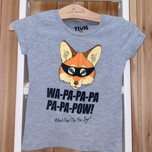 YLVIS What does the fox say? T-Shirt Sz XS